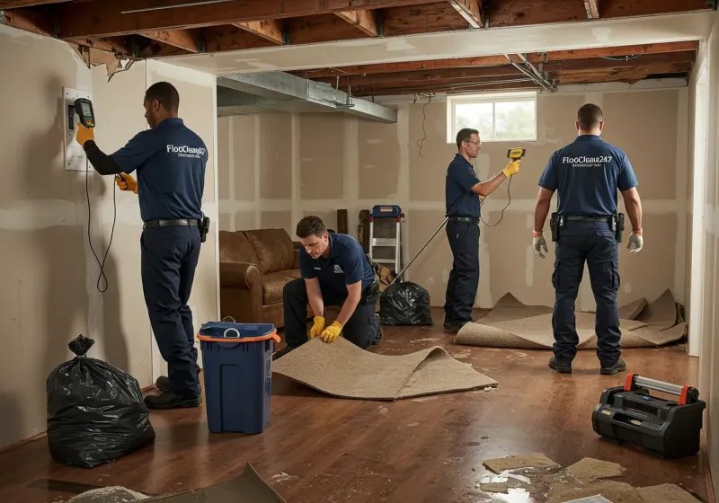 Flood DamageMaterial Assessment and Debris Removal process in Nash, TX