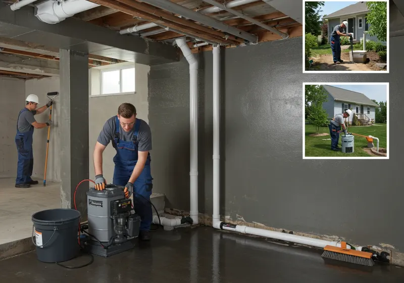 Basement Waterproofing and Flood Prevention process in Nash, TX